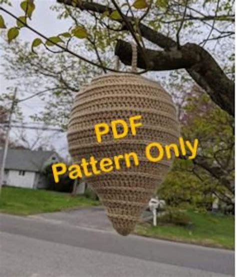 diy wasp nest decoy|decoy wasp nest pattern free.